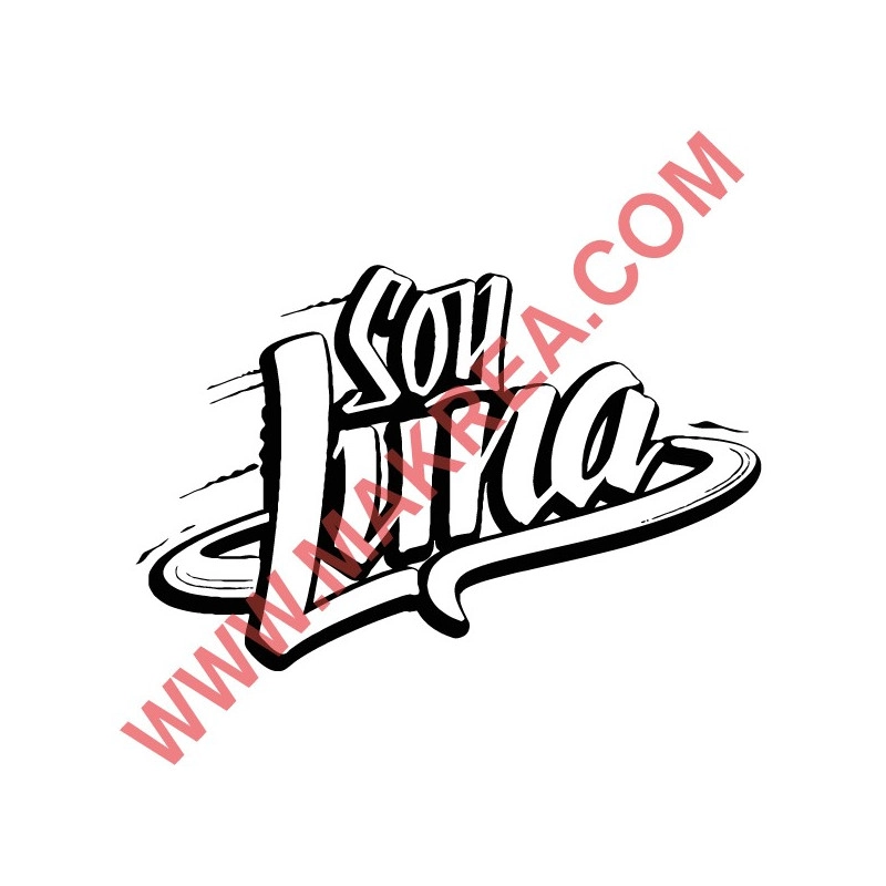 Sticker Ecriture Soy Luna