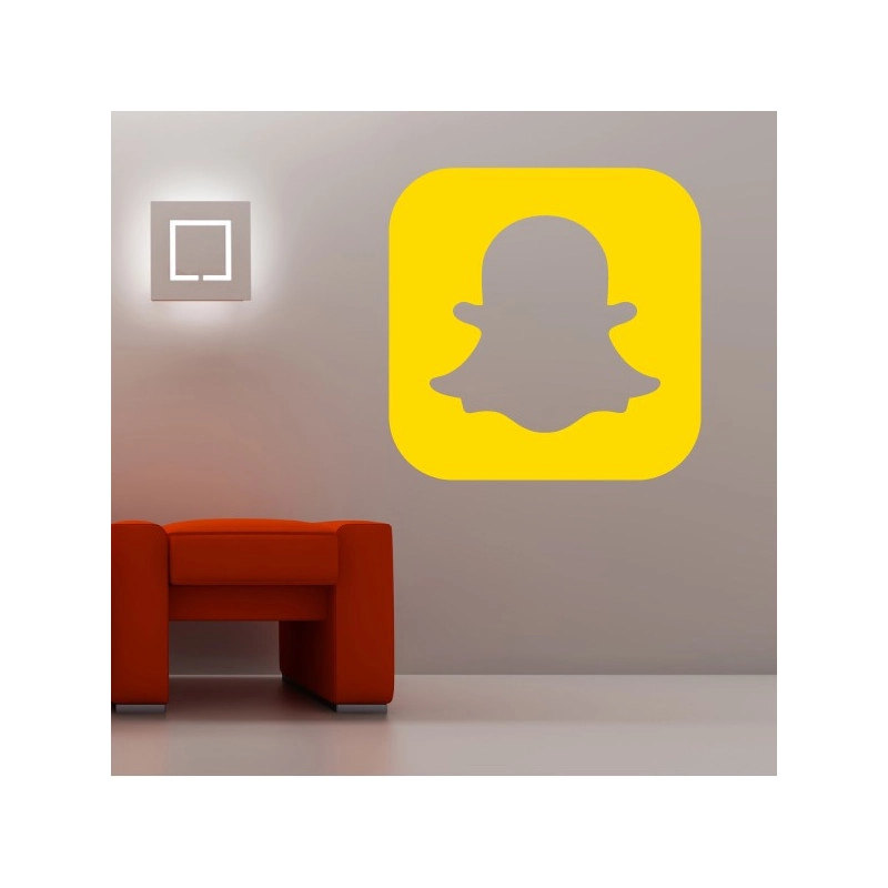 Sticker Logo Snapchat