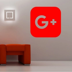 Sticker Logo Google+