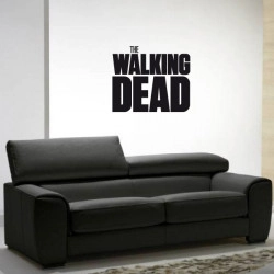 Sticker Logo The Walking Dead Carré