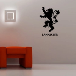 Sticker Game Of Thrones - Blason Maison Lannister