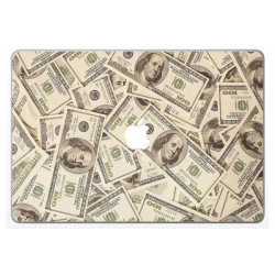 Sticker Skin Dollars pour MacBook