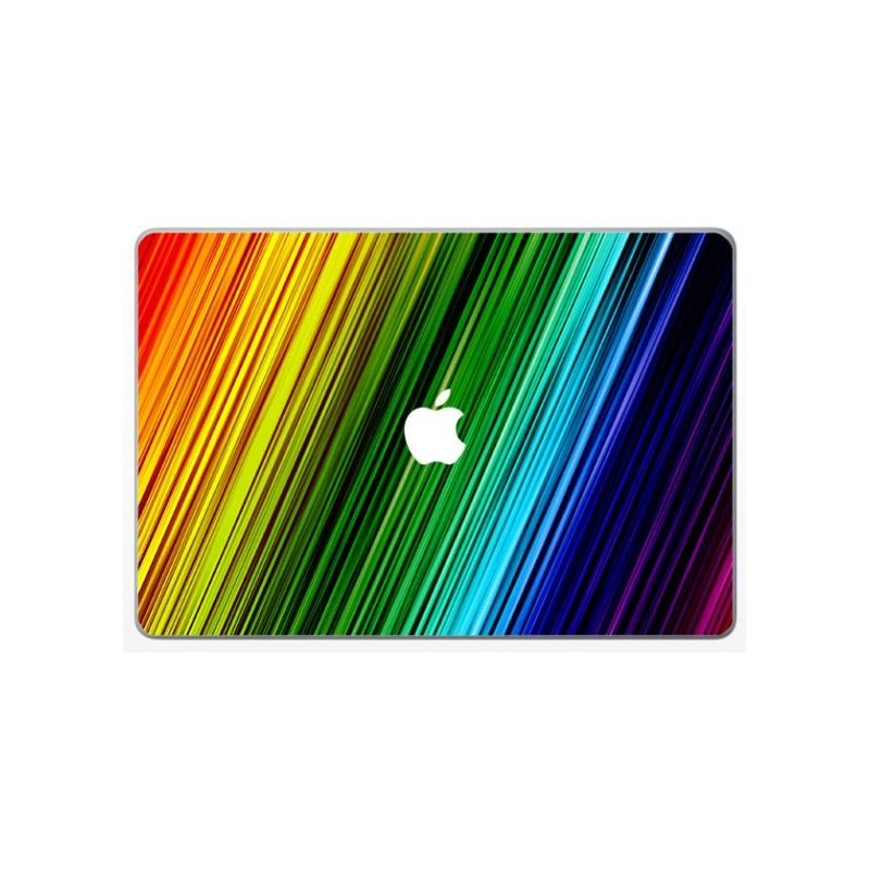Sticker Skin Arc en Ciel pour MacBook