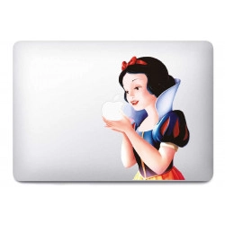 Sticker Blanche Neige pour MacBook
