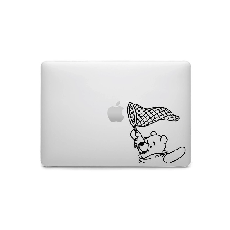 Sticker Winnie filet pour MacBook
