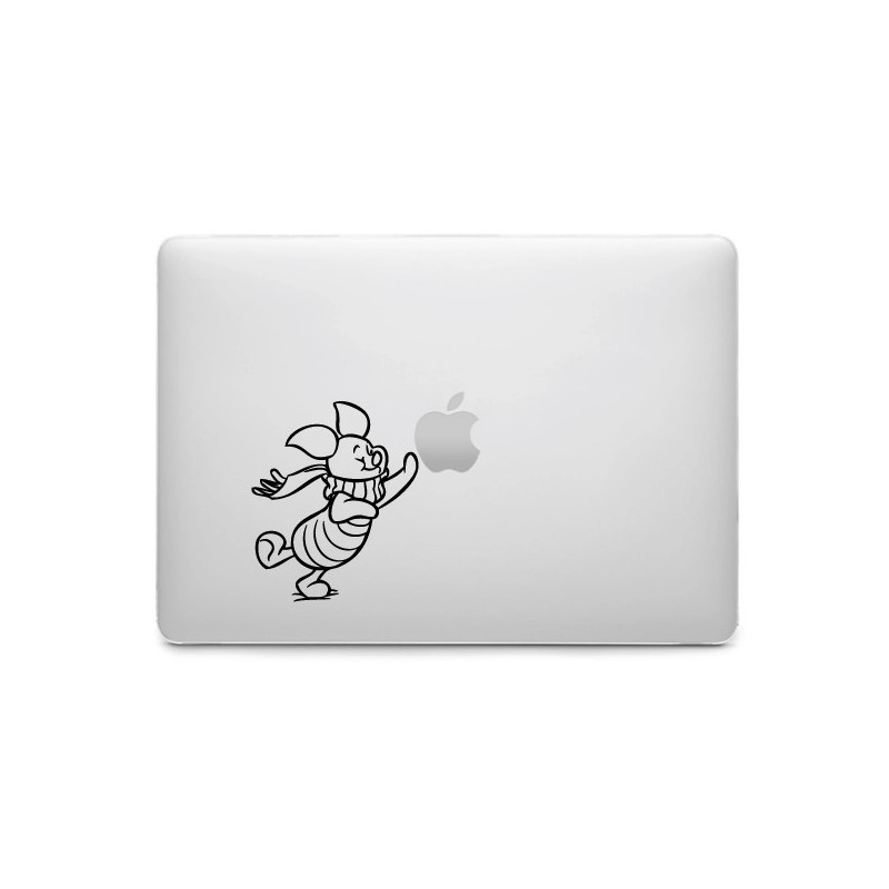 Sticker Porcinet pour MacBook