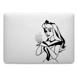 Sticker Belle au Bois Dormant pour MacBook