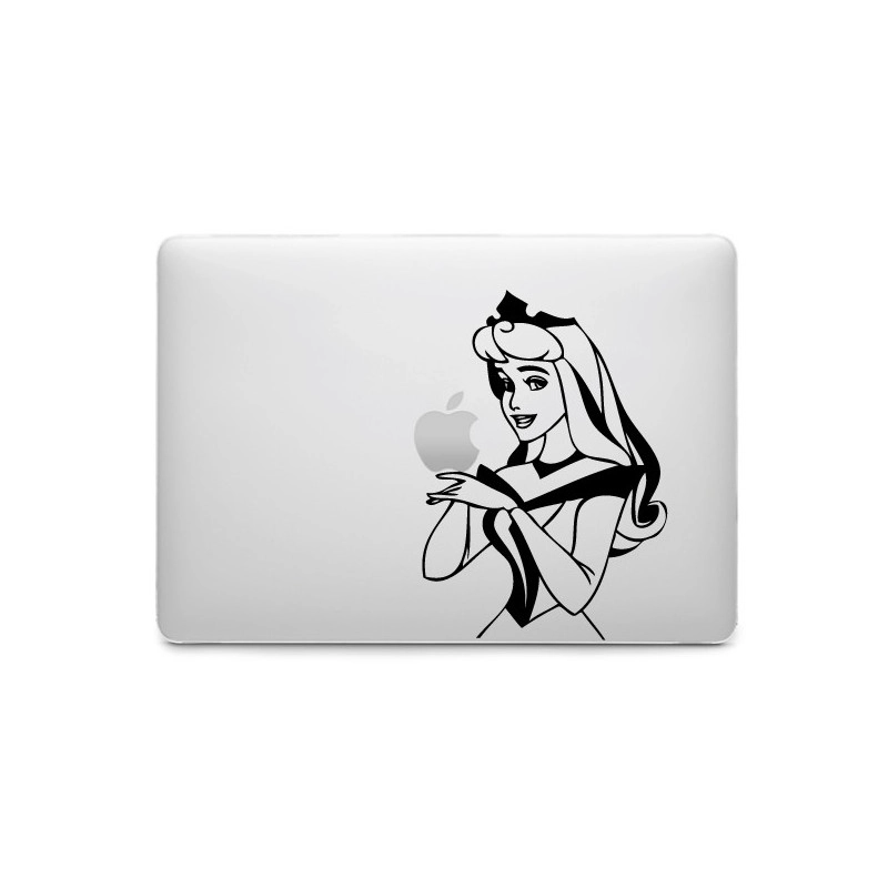 Sticker Belle au Bois Dormant pour MacBook