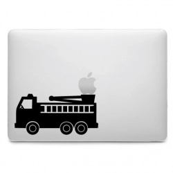 Sticker Camion de Pompier pour MacBook