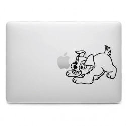 Sticker Scamp Belle et le Clochard pour MacBook