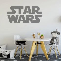 Sticker Logo Star Wars