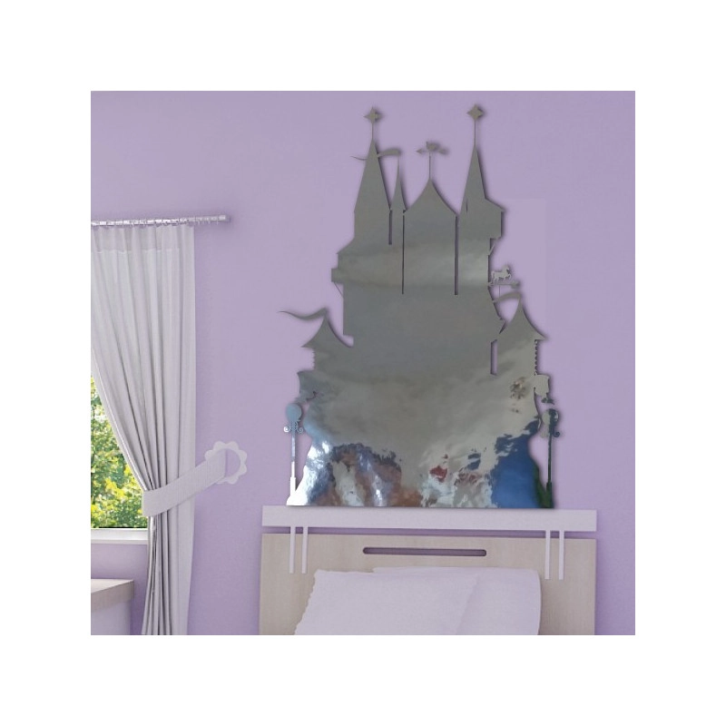 Sticker Miroir - Château de Princesse
