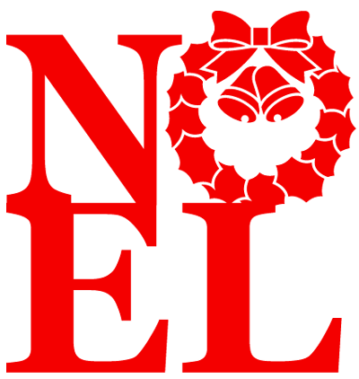 Sticker Noël - Noël Couronne