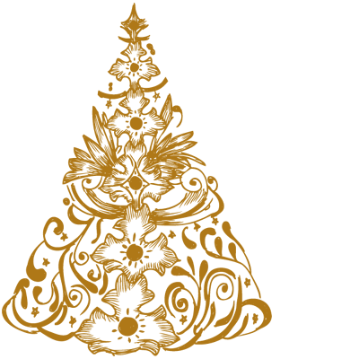 Sticker Sapin de Noël Tradition
