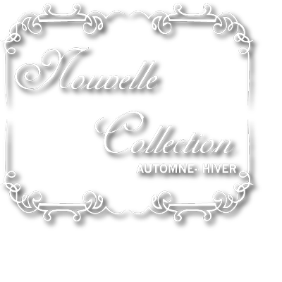 Sticker vitrine Cadre Nouvelle Collection Automne Hiver